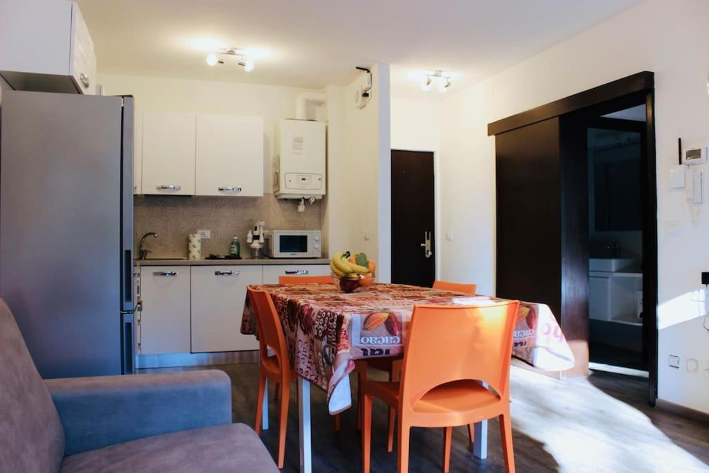 Fronte LagoResidencegarden, Moderno Appartamento Calceranica al Lago Exterior foto